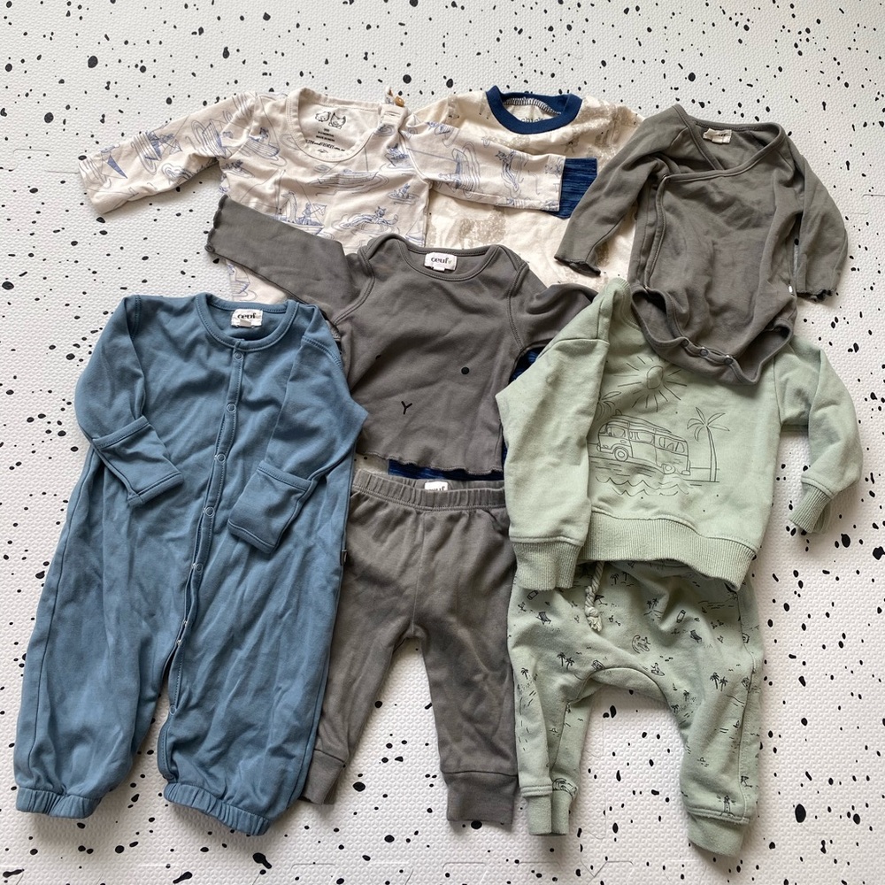 0-3 months baby clothes - Oeuf, Rylee + Cru